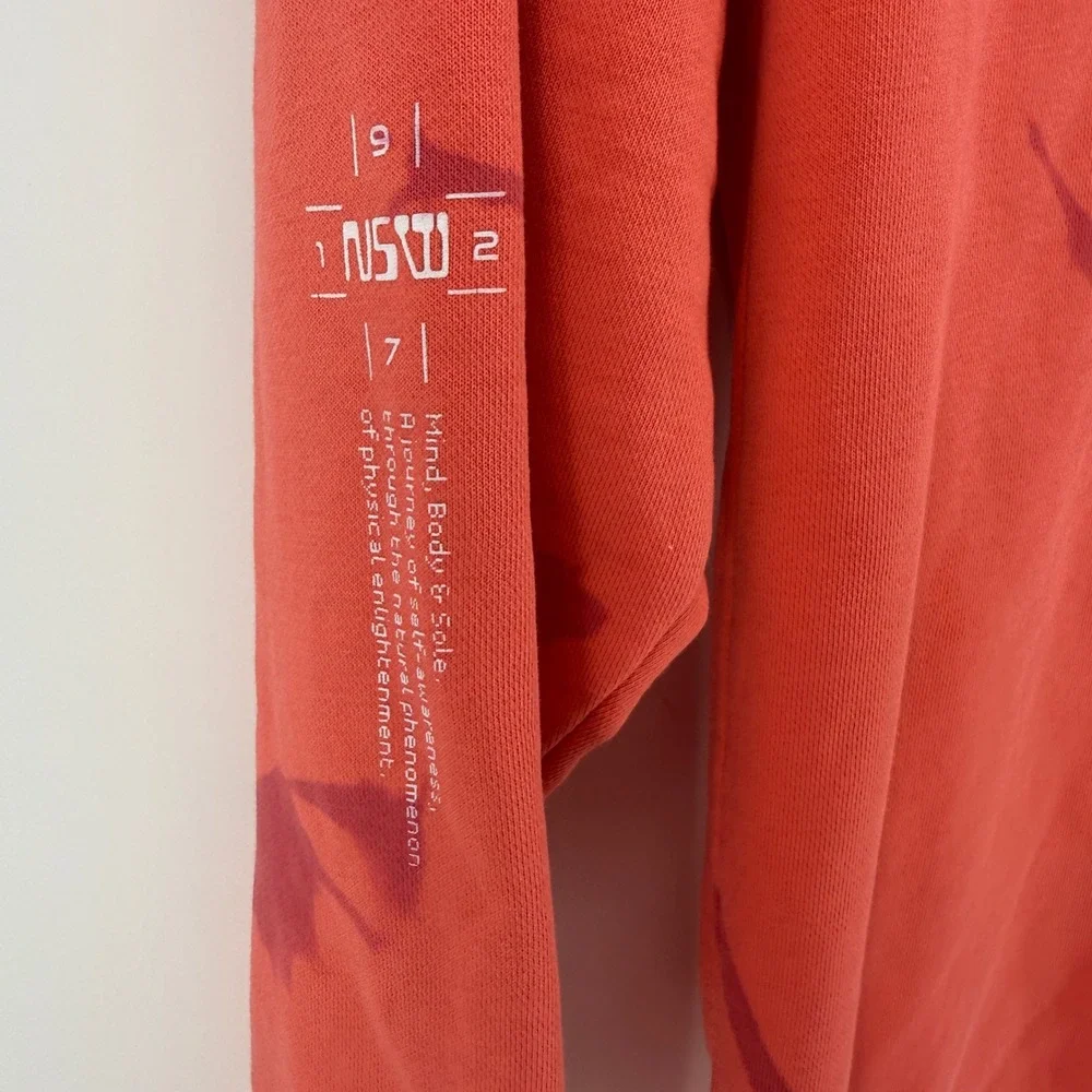 Nike Sportswear Phys Enlightenment Crewneck Sweatshirt Orange Red 2XL DO6192-814